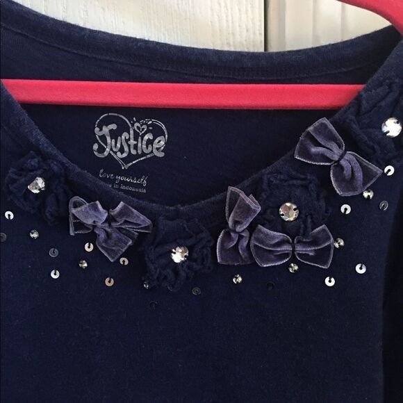 Justice Shirt 💕 3/$10 - Picture 3 of 5